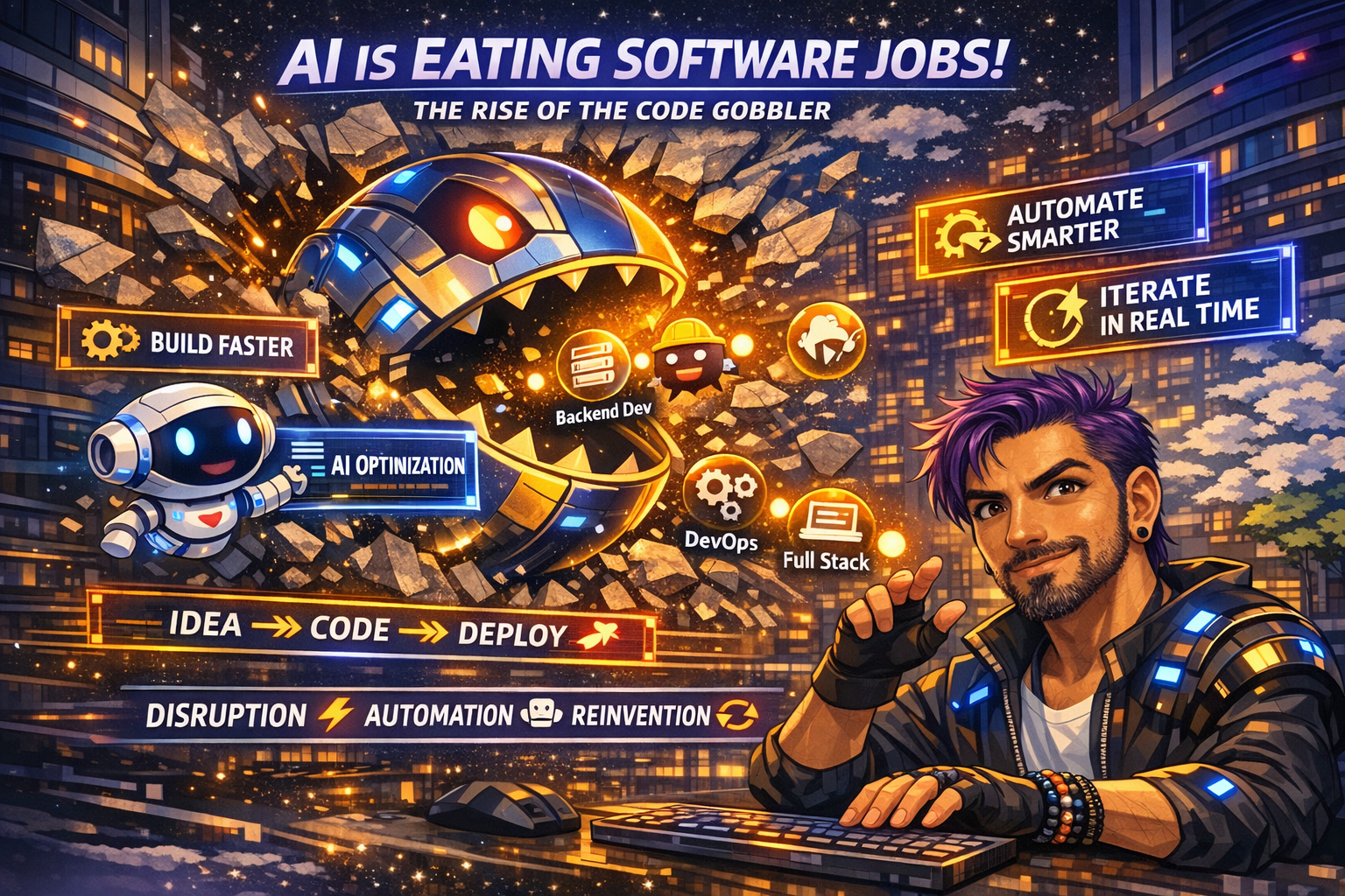 AI Is Eating Software Jobs — Here's What Engineers Should Do Right Now