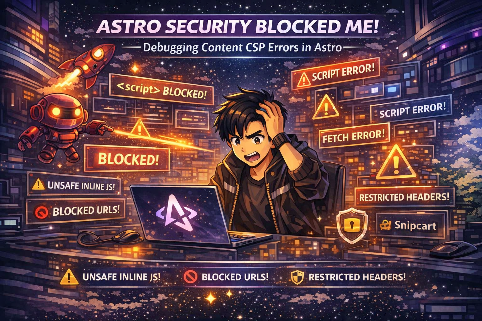 Astro Security Is Sooooooo Good, It Blocked ME From My Own Site!