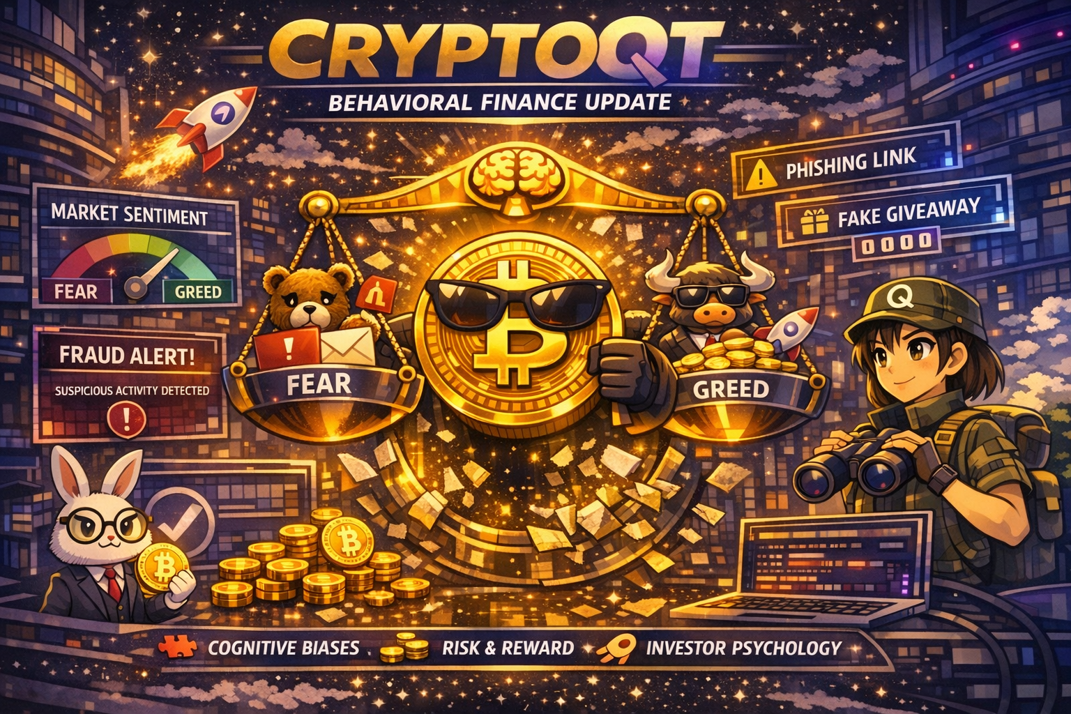 CryptoQT™: When Quantitative Trading Meets Behavioral Finance