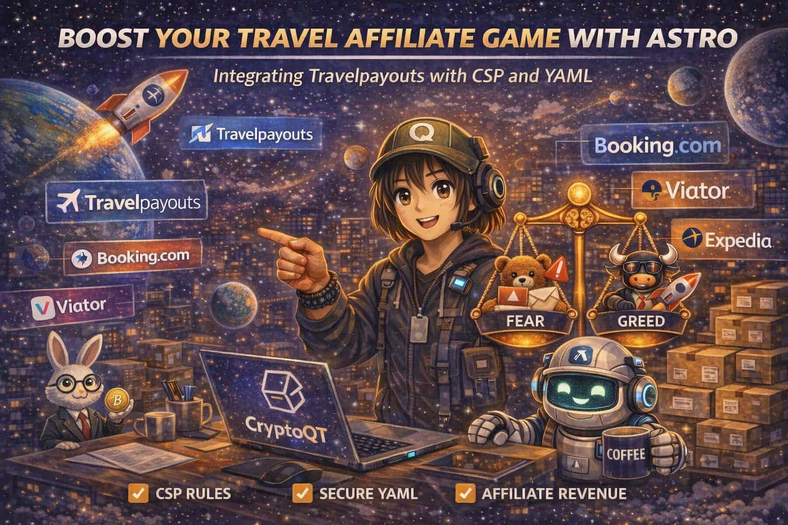 Integrating TravelPayouts with Astro: Overcoming CSP and YAML Frontmatter Pitfalls