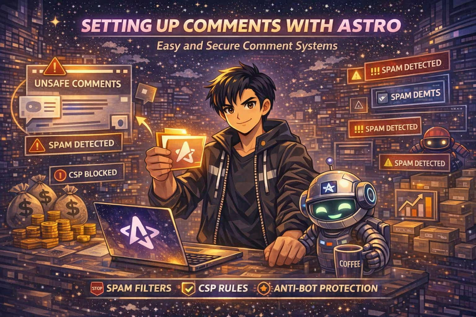 Setting up comments with Astro — a practical guide (with all the hiccups and fixes)