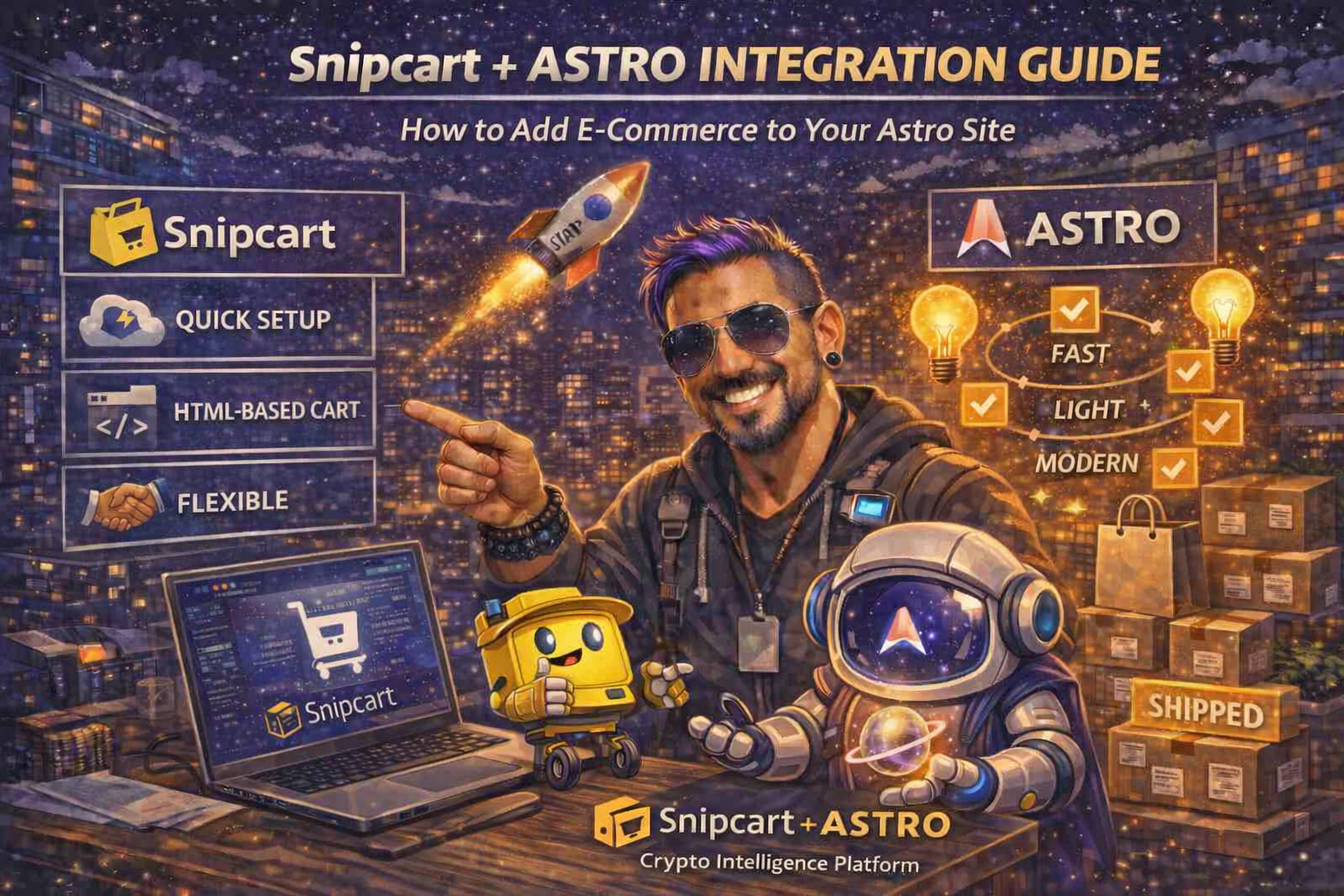 Snipcart + Astro: From Test Mode to Live e-Commerce (No Rebuild Required)