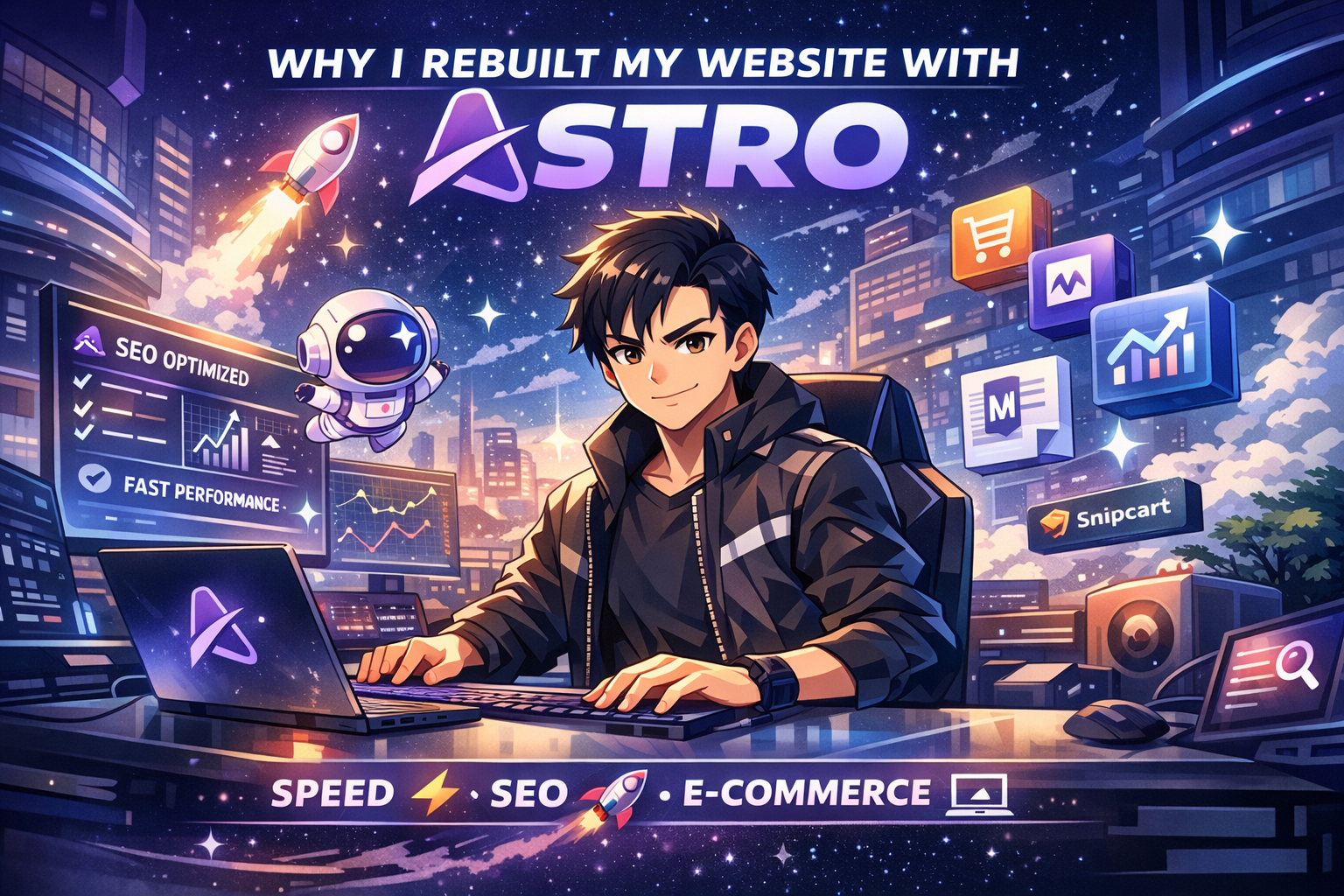 Why I Rebuilt My Website With Astro: Speed, SEO Power, and a Better Developer Experience
